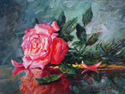 Картина Троянда