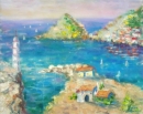 Картина «Маяк і море», художник Фалько Ирина, 0 грн.