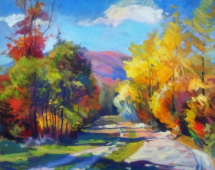 Картина Осень в горах