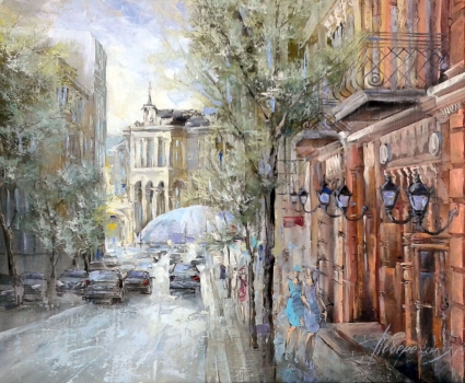 Картина Улица Михайловская