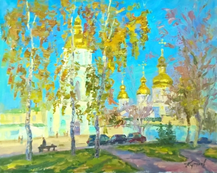 Картина Михайлівський монастир