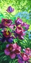 Картина «Пионы в саду», художник Самойлик Елена, 0 грн.
