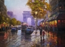 Картина «Вечерний Париж», художник Доняев Александр Вас, 0 грн.