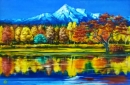 Картина «Осень в горах», художник Рыжков Олег, 0 грн.