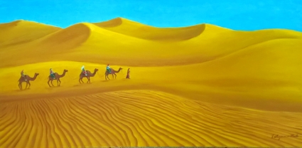 Картина Ритмы пустыни