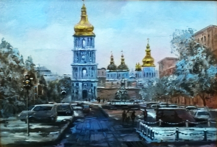 Картина Снежный Киев