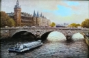 Картина «Зимний Париж», художник Доняев Александр Вас, 0 грн.