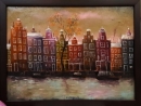 Картина «Вечерний Амстердам», художник Литовка Дмитрий, 0 грн.