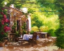 Картина «В саду», художник Куришко Олег, 0 грн.