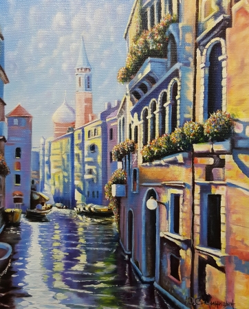 Картина Солнечная Венеция