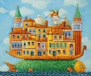 Картина «Чарівна Венеція», художник РЕ, 0 грн.
