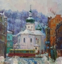 Картина «Подол зимой», художник Матвеева Ольга, 0 грн.
