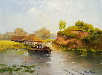 Картина Переправа через річку