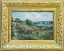 Картина «Літній ранок на р.Буг», художник Ольга Одальчук, 11000 грн.