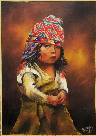 Картина Серия дети Перу