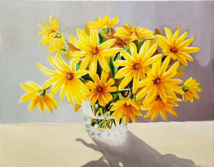 Картина Букет желтых цветов