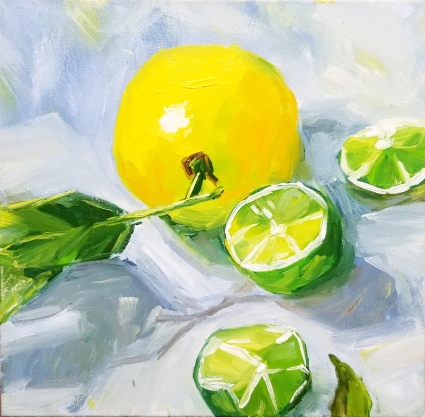 Картина Лимоны и лайм