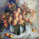 Картина «Квіти чарівної осені», художник Безсмертна Оксана, 0 грн.