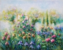 Картина «Квітучий сад», художник Польохіна Лариса, 0 грн.
