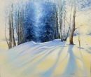Картина «Справжня зима», художник Степанюк Татьяна, 0 грн.
