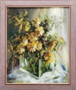 Картина «Хризантеми», художник Безсмертная Оксана, 6000 грн.