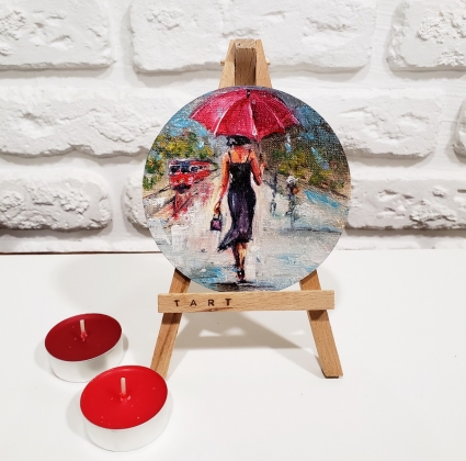 Картина Червона парасолька