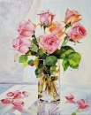 Картина «Сонячний букет троянд», художник Марчук Ольга, 0 грн.