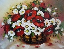 Картина «Цветы», художник Мурашова, 0 грн.