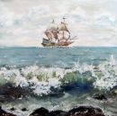 Картина «Регата на море», художник Власенко Светлана, 0 грн.