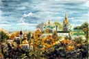 Картина «Лавра осенью», художник Власенко Светлана, 0 грн.