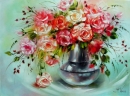 Картина «Розы», художник Мурашова Катерина, 0 грн.