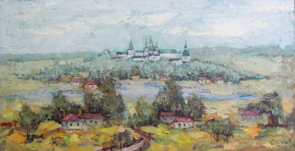 Картина Густинский монастырь