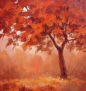Картина «Оранжевое дерево», художник Гузенко Павел, 0 грн.