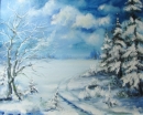 Картина «Зима», художник Гой Григорий, 0 грн.