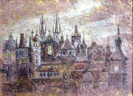 Картина Чехия. Прага