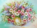 Картина «Букет полевых цветов», художник Мурашова Катерина, 0 грн.