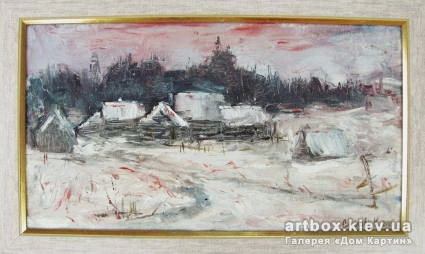 Картина Пирогово зимой