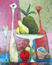 Картина «Груша и ананас», художник Корецкий Вячеслав, 0 грн.