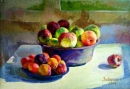 Картина «Яблоки», художник Заволокин, 0 грн.