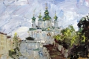 Картина «Церковь Андреевская», художник Смелова Кристина, 0 грн.