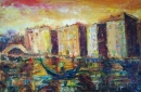 Картина «Вечер в Венеции», художник Семеняк Виктор, 0 грн.