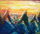 Картина «Горы», художник Олеськив Дарья, 0 грн.