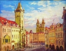 Картина «Прага. Полдень.», художник Кутилов Каземир, 0 грн.