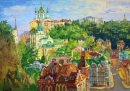 Картина «Вид на Андреевскую церковь», художник Кутилов Каземир, 0 грн.