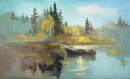 Картина «Осеннее озеро», художник Кулагин Андрей, 0 грн.