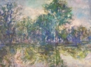 Картина «Тихий вечер на озере», художник Некрасова Мария, 0 грн.