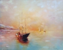 Картина «Вечереет. Море», художник Сенив Катерина, 0 грн.