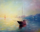 Картина «Восход солнца на море», художник Сенив Катерина, 0 грн.