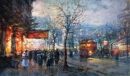 Картина «Париж. Вечереет», художник Петровский Виталий, 0 грн.