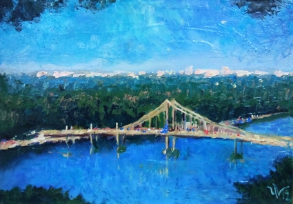 Картина Киевские мосты